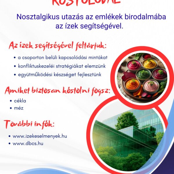 Élményalapú csapatfejlesztés – ínyenc kóstolóval